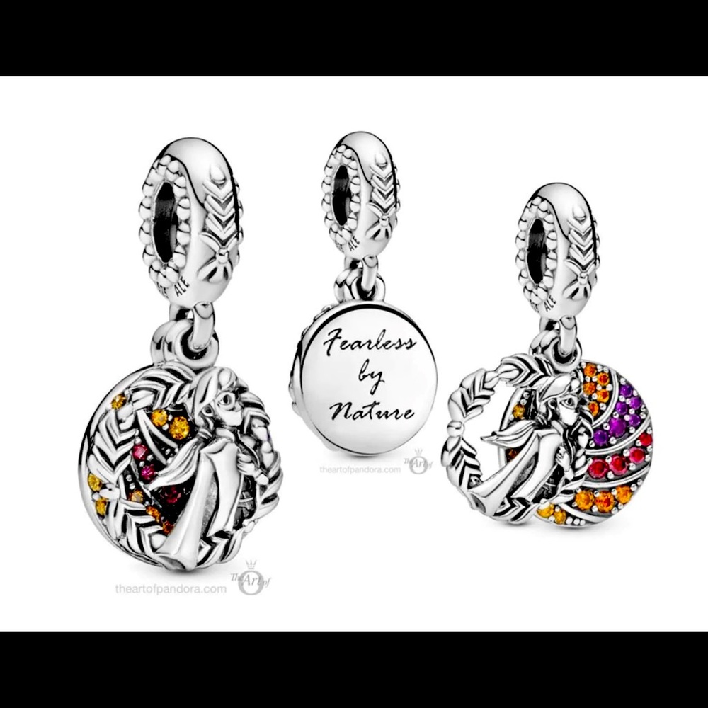 Pandora Frozen 2 collection Anna Dangle Charm 
Brand new